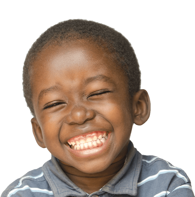Little boy smiling after family dentistry visit